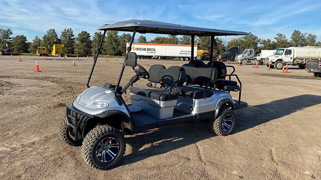 single seat golf carts for sale
