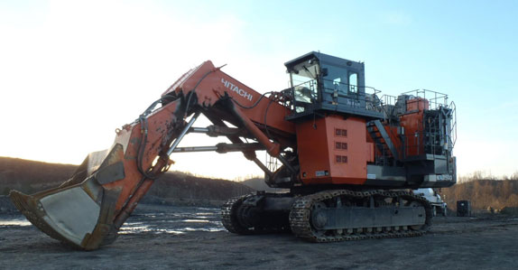 Hitachi front shovel sold for US$650,000