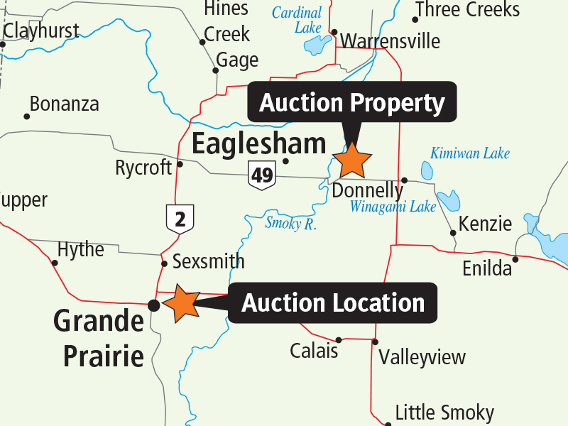 Agricultural and recreational real estate for sale near Girouxville, AB