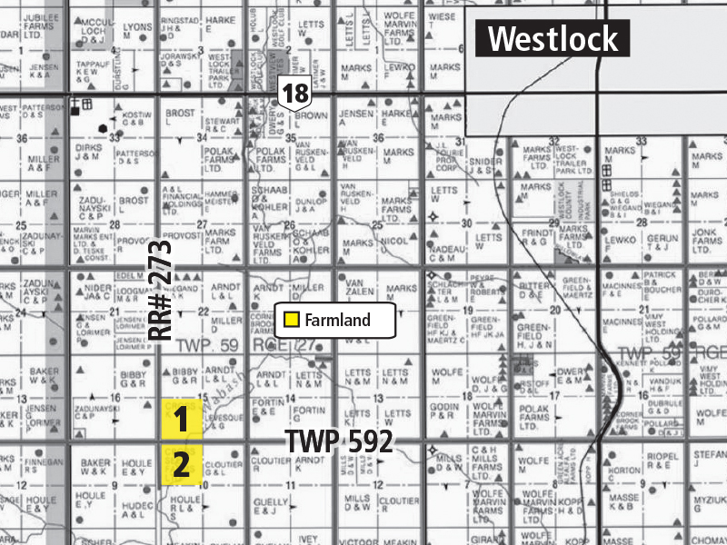 Farmland for sale near Westlock, AB Ritchie Bros. Auctioneers